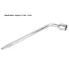 Naroote Lug Nut Wrench, L-Type Socket Wrench, 21mm / 0.8in,