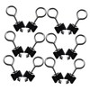Kisangel 15 Sets Trampoline Replacement Parts Removable Screws and Nuts