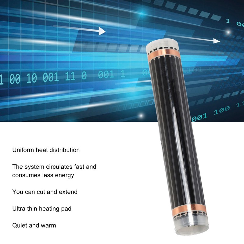Electric Floor Heating Mat Ultra Thin Low Energy Consumption Tile