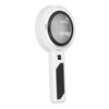 Reading Magnifying Glass 15X Magnification 3 Colors Adjustable LED Illuminated
