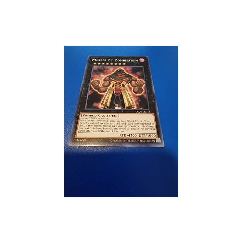 Number 22: Zombiestein - OP20-EN019 - OTS Tournament Pack 20