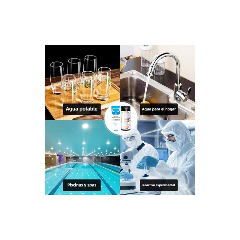 Tiras de Prueba para Acuario 16 en 1, Kit de