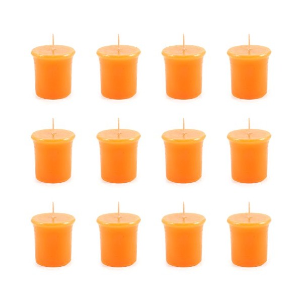 pajoma pajoma? Duft-Votivkerze 12 Stck 55 g, Orange | Marmorvotivkerze,