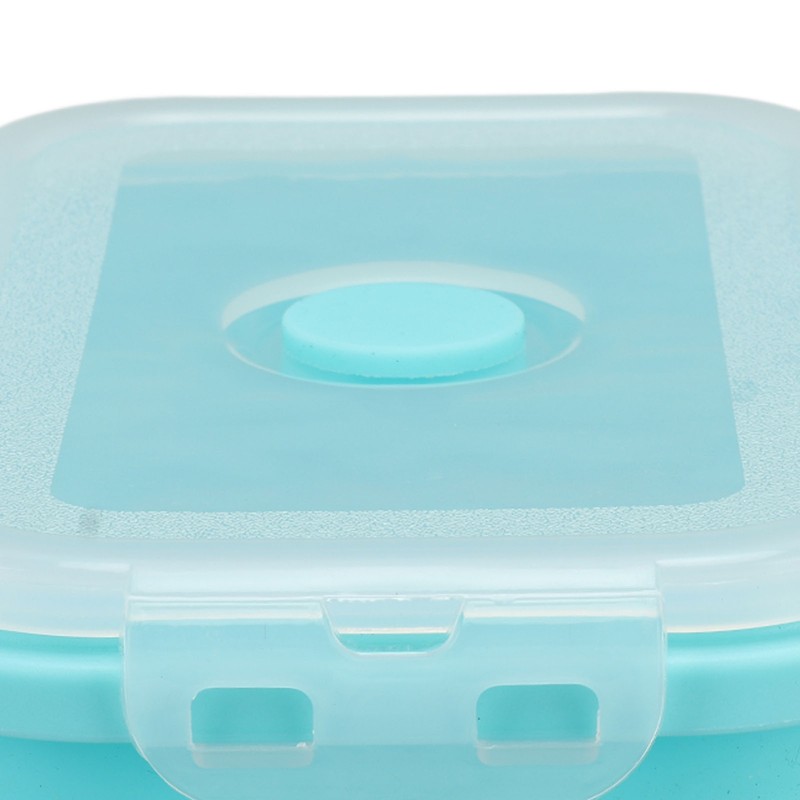 Collapsible Silicone Food Storage Container High Temperature Resistant Microwave Safe