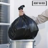 55 Gallon Trash Bags 3 MIL Contractor, Large Thick Heavy