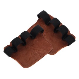 Sosoport Grip Pads for Weightlifting Durable Fake Leather Workout Gloves for Powerlifting Enhanced Grip Protection Fitness Accessory for Pull Ups Gymnastics