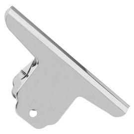 Large Dog Food Bag Clip Large Bag Clips 6.3in Wide Stainless Steel Binderss Clip, Strong Clamping Force, Durabledd Large Hinge Clip for Office, School, Kitchen, and Home Use ﻿