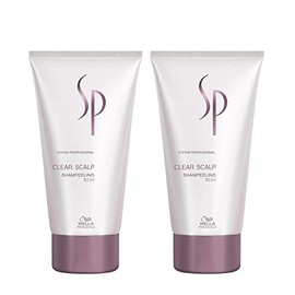 Wella SP Clear Scalp Shampeeling 2 x 150 ml gegen Schuppen System Professional Care