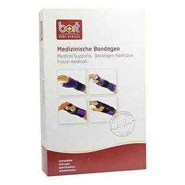 Bort Wrist Support with Thumb Cut-Out M Blue Pack of 1