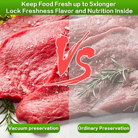 6 AIQII Foil Rolls 2 Rolls 15 cm x 300 cm + 2 Rolls 20 cm x 300 cm + 2 Rolls 28 cm x 300 cm Vacuum Rolls Vacuum Film Vacuum Bag with Profile Welding Vacuum Packaging with Structure Packaging Film