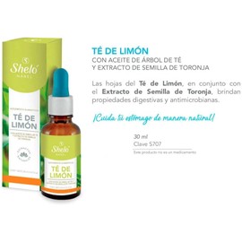 Té De Limón Con Árbol De Té Y Extracto De Semilla De Toronja