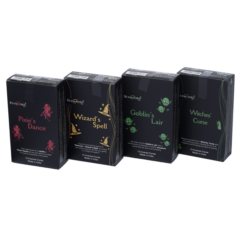 37352 Stamford Premium Hex Incense Cones - Gift Set 12