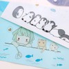 SUPERTOOL Transparent A4 Pockets A4 Waterproof File Holder Cute Little
