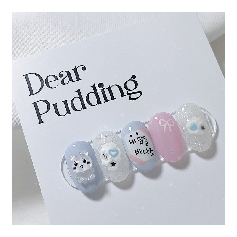 [Handmade Nail Tips] My Heart Seabird Nail Tips - Mini