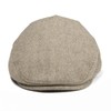 JANGOUL - Gorro de Boina de Tweed de Lana para