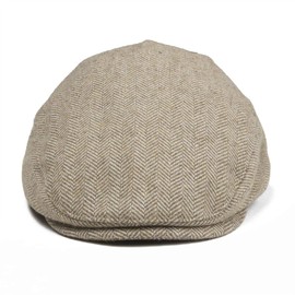 JANGOUL - Gorro de Boina de Tweed de Lana para niños, diseño de Espina de Pescado, Style3, 12-24 Meses