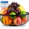 HIKITCHEN® Fruit Basket - Fruit Basket - Metal and Bamboo