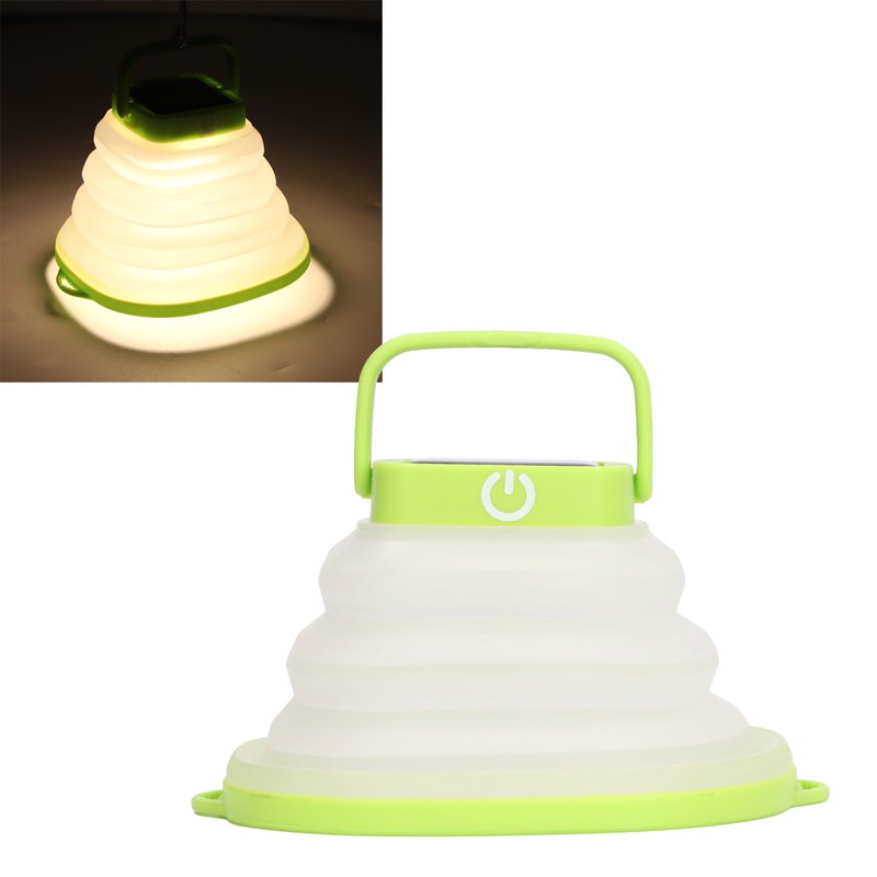 Collapsible Solar Light Adjustable 3 Gears USB Rechageable Multifunctional Collapsible