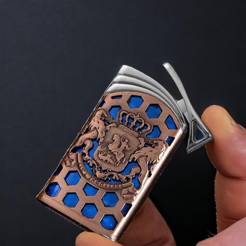 INSTR Jet Torch Lighter - Windproof, Refillable Butane Lighter for