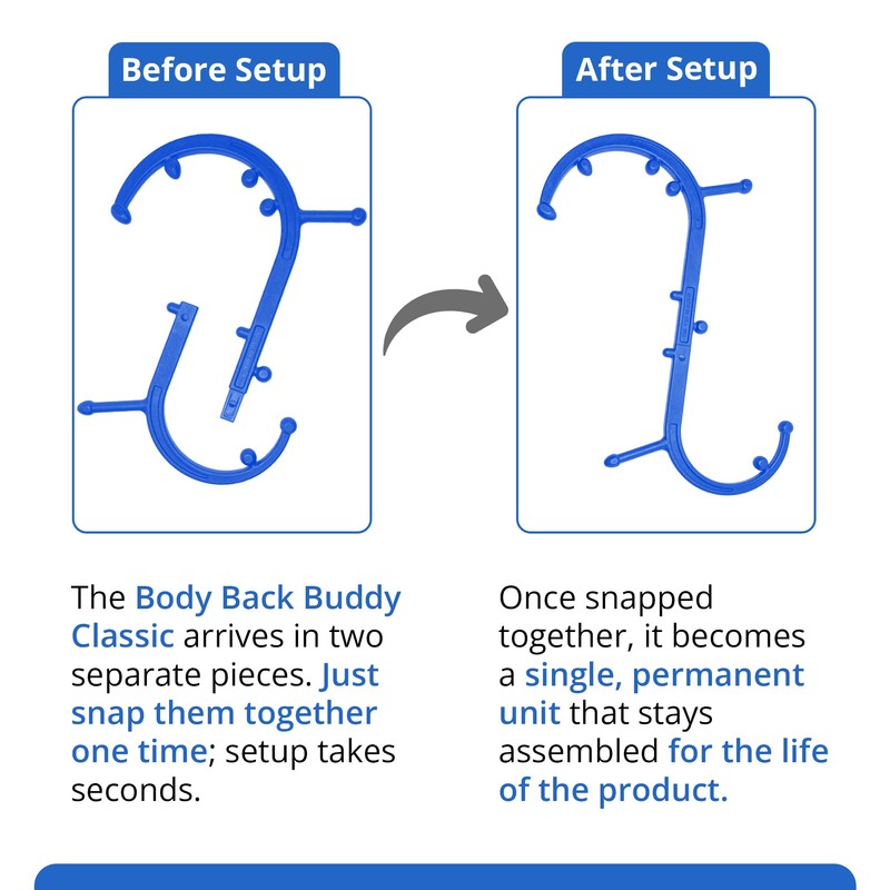 Body Back Buddy Classic USA Made Handheld Full Body Massage