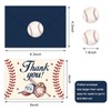 JarThenaAMCS 24Pcs Baseball Thank You Cards with Envelopes and Stickers