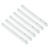 QUARKZMAN Drawer Runners, 6 Pieces 180 mm - Plastic Drawer