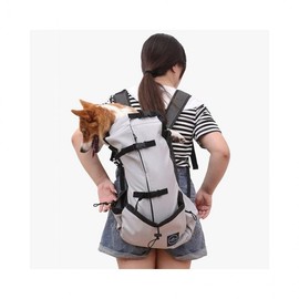 LuminaD Dog Carrier Backpack for Outings and Walks, XL Size Black