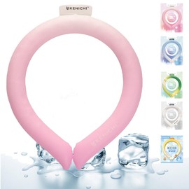 [Increased Duration] Neck Cooling Ring, Neck Cooler, Cool Ring, Ice Neck Ring, Kids, Adult, Neck Cooling Ring, Cool Neck, Heat Stroke Prevention, Cold (Pink, S)