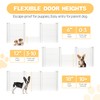 LotFun Whelping Box for Large Breed Dogs 48"x48"x18", PVC Puppy