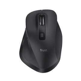 Trust Fyda Aufladbare Kabellose Maus Bluetooth + 2.4GHz, Ergonomische Daumenauflage, 50% Recyclingkunststoff, 800-2400 DPI, Mehrgeräte Funkmaus, Bluetooth Maus Laptop PC iOS Android Mac Büro