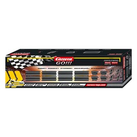 Carrera 61614 GO!!! and Digital 143 Extension Set 3 Add On Parts Includes Straights Curves High Curves