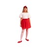 DeFacto Girls' Skirt, red