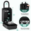 HUANLANG Key Lock Box for Outside,Large Lockboxes 4 Digit Combination