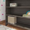 Max & Lily Classic 3-Shelf, Clay Bookcase