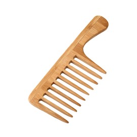 BIUDECO Professional Barber Comb Set Wide Tooth Hair Combs Bamboo Styling Tool Hairdressing Accessory