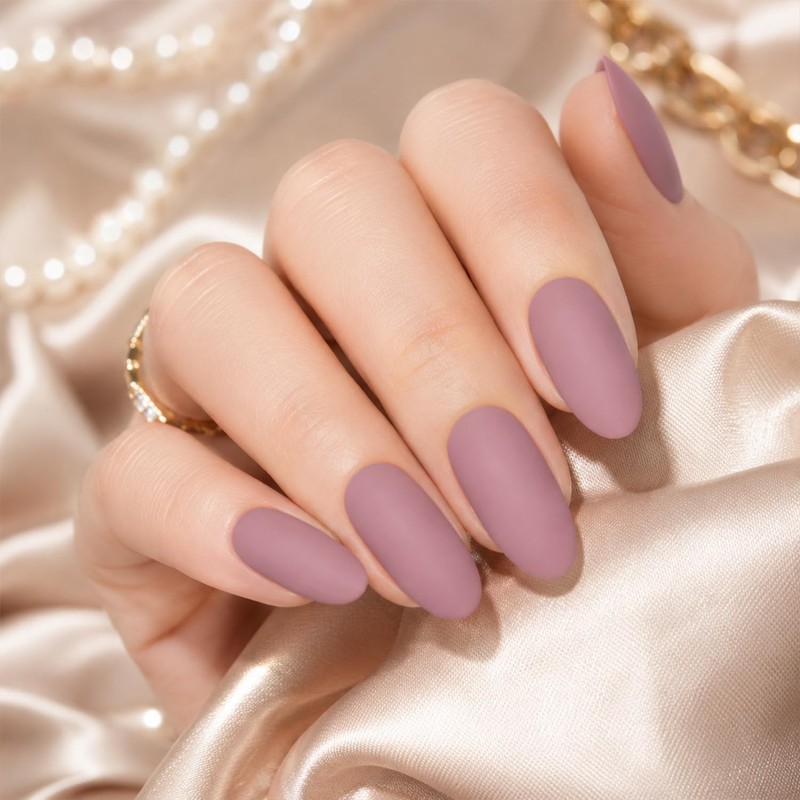 Major Dijit Matte Rosy Brown Nail Polish, Velvet Flat Finish,