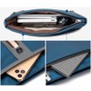 iCozzier Clutch für Männer Organizer Handgelenktasche Geldbörse Organisierte Handtasche Brieftasche