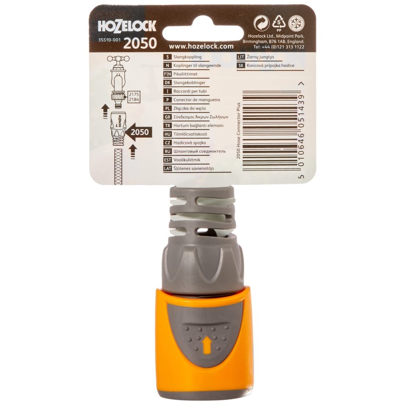 HOZELOCK - Hose Connector Plus ø 12.5mm - 15mm (1/2"-