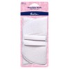 Shoulder Pads Set-In Large White