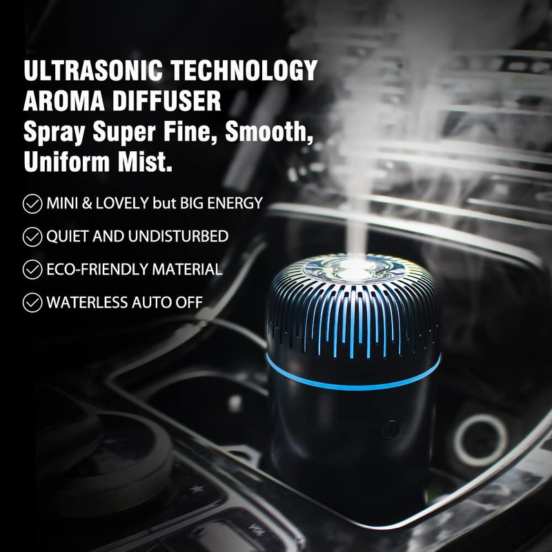 Unee Car Diffusers – 100ml USB Mini Aromatherapy & Humidifier