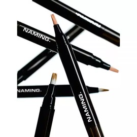 Naming 네이밍 컨실러 다크서클 커버 일체형 브러쉬 스킨 핏 MNS Naming Concealer Dark Circle Cover Integrated Brush Skin Fit MNS [01 Pair]