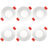 AB Elektro LED Recessed Spotlight 230 V Flat – Set