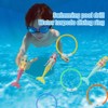 OFKAFEZV Underwater Play Set, Children's Diving Toy Set, 8 Pieces