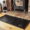 Valiant Fire Resistant Protective Hearth Mat - 98cm x 43cm