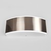 Lindby 'Pacon' (Splash-proof (Modern) in Aluminium Stainless Steel (1 Bulb,