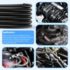 ZIQOPGD Vacuum Hose Automotive, 1/8" 5/32" 3/16" 1/4" 5/16" 3/8"ID