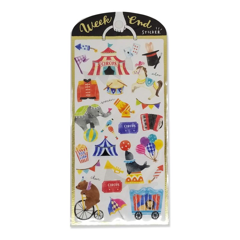 Mind Wave Sticker Sheet Set of 3 Otter, Panda &