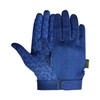 AK Cotton Grip Horse Riding Gloves AKRS-8485 (M, Navy)