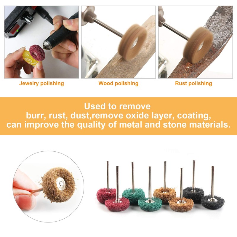 40pcs Sanding Disc Polishing Wheel Set for Dremel Rotary Tool