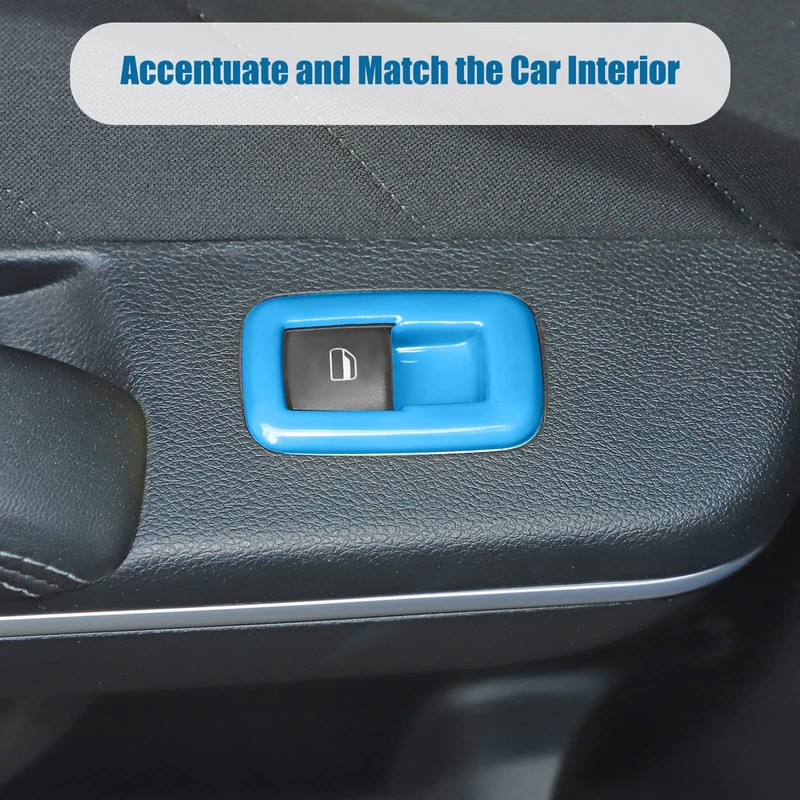 Voodonala Window Lift Switch Trim for 2011-2025 Dodge Charger Durango,